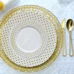 Decorline Clearance Sale SALE Luxury Modern Design Gold Knives 20 Count