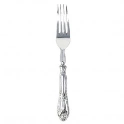 Decorline SALE Luxury Baroque Collection Silver Forks 12 Count