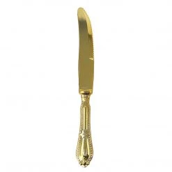 Decorline SALE Luxury Baroque Collection Gold Knives 12 Count Clearance Sale