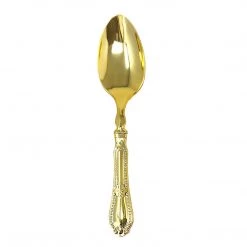 Decorline Clearance Sale SALE Luxury Baroque Collection Gold Spoons 12 Count
