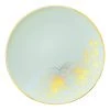 Decorline Elegant Plates Orchid Antique Turquoise And Gold Round Plastic Dinner Plates 10"