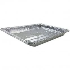 Nicole Collection Disposable Aluminum Large Broiler Foil Pan 13 X 9.63 X 1.33