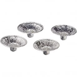 OnlyOneStopShop Disposable Aluminum Fan Candle Holder