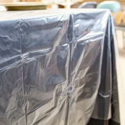 OnlyOneStopShop K&C Clear Heavy Duty Plastic Tablecloth 66X140