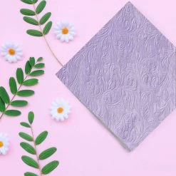 Decorline Clearance Sale SALE Fiorentina Lavender Lunch Napkins 20 Count