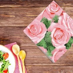 Nicole Fantini Collection Flowers #31 Disposable Lunch Paper Napkins 20 Ct