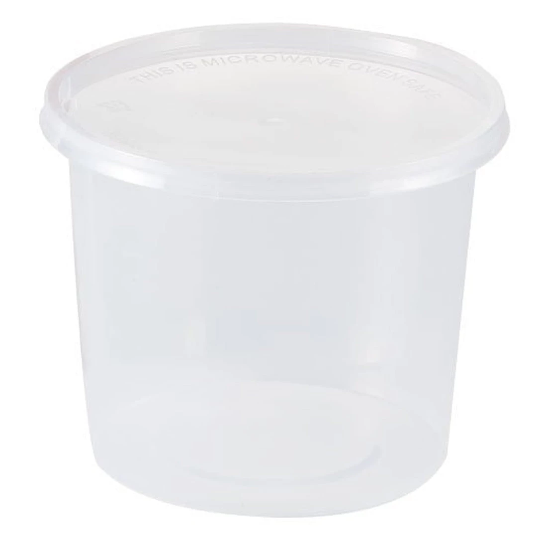 Nicole Collection Light Weight Food Storage Container Round Clear 25 Oz 1 Nicole Collection Light Weight Food Storage Container Round Clear 25 Oz