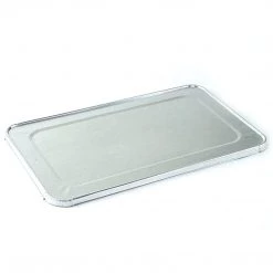 Nicole Collection Full Sized Disposable Aluminum Lid For Deep Roster 20.75 X 12.75 X 1.2"