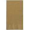 Party Dimensions Value Napkins Gold Guest Towels