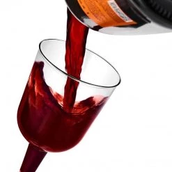 Hanna K Signature Elegant Cups Hanna K. Signature Premium Heavy Weight Plastic Clear Wine Glasses 5oz