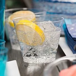 Hanna K Signature Elegant Cups Hanna K. Signature Old Fashioned Clear Tumbler 9 Oz