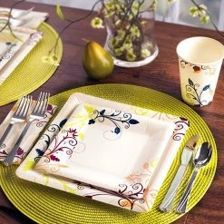 Hanna K Signature Bella Vite Multicolor Beverage Napkins 75 Count