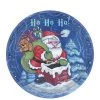 Hanna K Christmas Santa Premium Heavyweight Dinner Paper Plates 7"