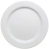 Decorline Clearance Sale SALE Hammered Collections Dinner Plate White White 10.25" 10 Count