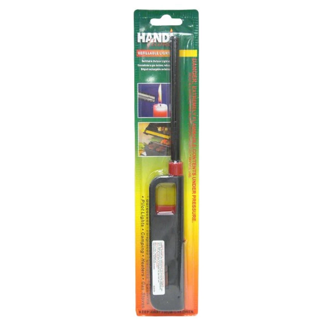 OnlyOneStopShop Aluminum Handi Flame BBQ Lighter Round 1 OnlyOneStopShop Aluminum Handi Flame BBQ Lighter Round