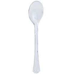 Hanna K Signature Hanna K. Signature Heavy Plastic Soupspoon Clear
