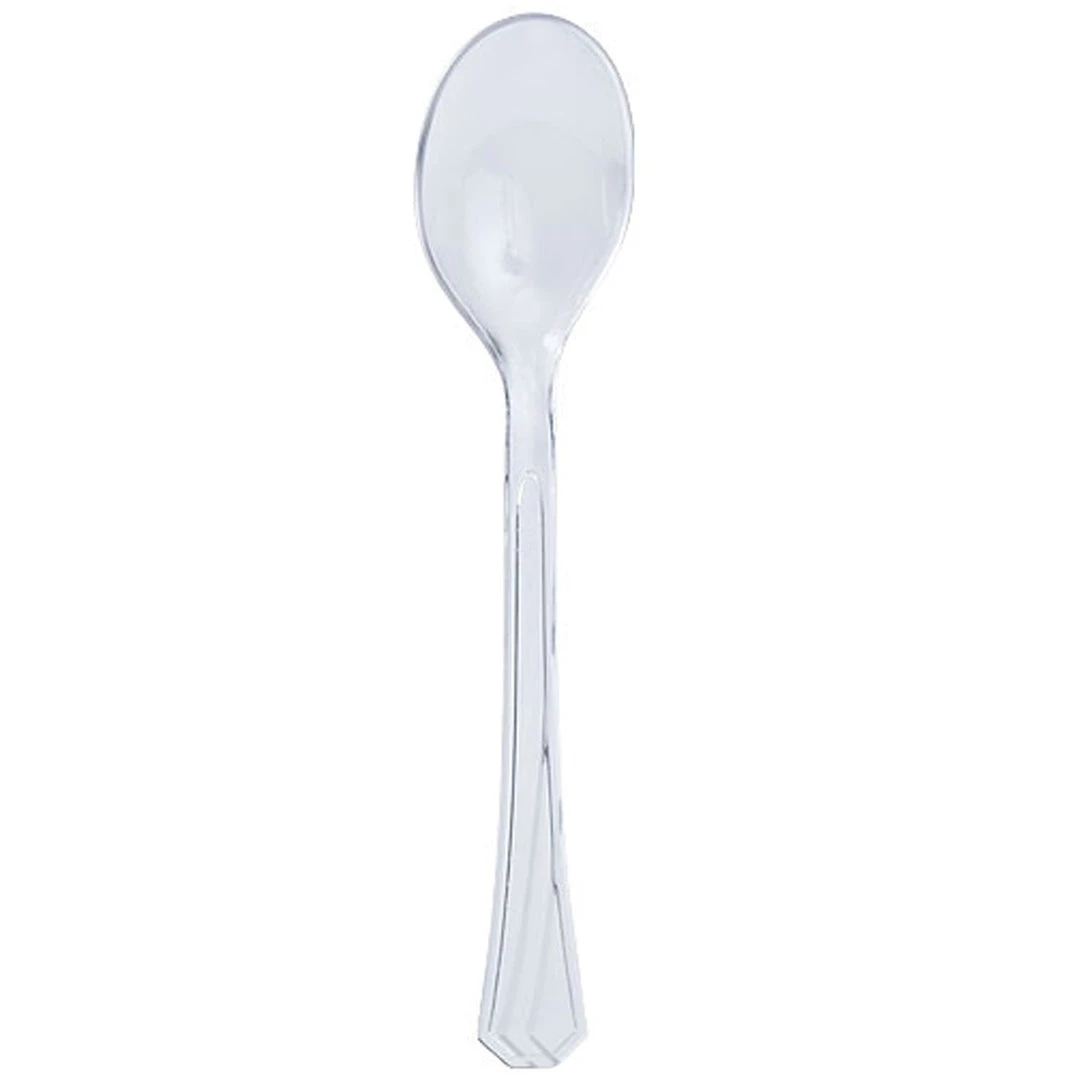 Hanna K Signature Hanna K. Signature Heavy Plastic Soupspoon Clear 1 Hanna K Signature Hanna K. Signature Heavy Plastic Soupspoon Clear