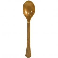 Hanna K Signature Hanna K. Signature Heavy Plastic Soupspoon Gold
