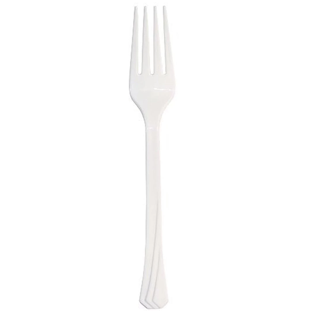 Hanna K Signature Hanna K. Signature Heavyweight Pearl Plastic Fork 1 Hanna K Signature Hanna K. Signature Heavyweight Pearl Plastic Fork
