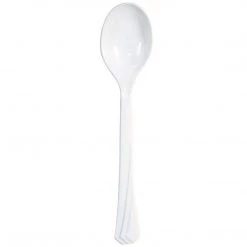 Hanna K Signature Plastic Cutlery Hanna K. Signature Heavyweight Pearl Plastic Soupspoon