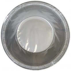 Hanna K. Signature Plastic Bowl Silver 15 Oz