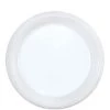 Hanna K Signature Hanna K. Signature White Heavyweight Plastic Plates 9"