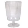 Hanna K Signature Hanna K. Signature Elegant Plastic Wine Glasses Footed 8 Oz Elegant Cups