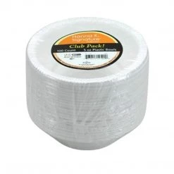 Hanna K. Signature Heavy Weight Plastic Bowl White 5 Oz