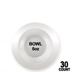 Lillian Heavyweight Plastic Bowls China Like Plastic Bowls Clear 5 Oz