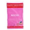 Party Dimensions TableCloth Plastic Disposable Round Hot Pink 84'' Tablecloths & Placemats