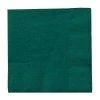 Party Dimensions SALE Hunter Green Beverage Napkins 24 Count Clearance Sale
