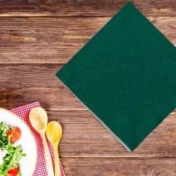 Party Dimensions SALE Hunter Green Beverage Napkins 24 Count Clearance Sale