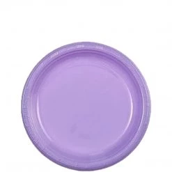 Party Dimensions Hydrangea Plastic Plate 7"