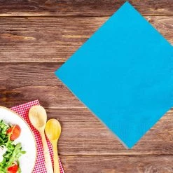 Party Dimensions SALE Island Blue Beverage Napkins 24 Count Clearance Sale