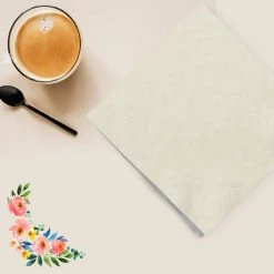 Party Dimensions SALE Ivory Beverage Napkins 24 Count Clearance Sale