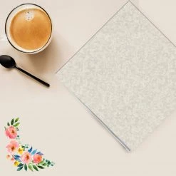 Lillian SALE Ivory Texture Lunch Napkins 40 Count 6 Lillian SALE Ivory Texture Lunch Napkins 40 Count