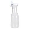 Lillian Carafe Juice Jar Beverage Decanter Acrylic 40 Oz Server Pitcher
