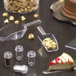 Lillian Mini Salt Shakers Heavy Weight Trays / Platters