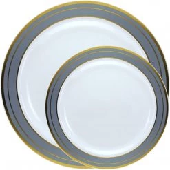 Clearance Sale SALE Lillian Tablesetting Magnificence Plates 7.5" 10 Count 6 Clearance Sale SALE Lillian Tablesetting Magnificence Plates 7.5