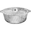 Blue Sky Jet Foil Disposable Aluminum Pot With Lid (Large) 11.50X4.50 5.5 Quart