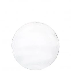 Blue Sky Lightweight Plastic Plates Frosty Clear 6"