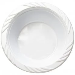 Blue Sky White Lightweight Extra Large Soup Bowls 18 Oz Plastic Bowls