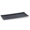 Elegant Trays Lillian Tablesettings Condiment Tray Black 13X6.25"