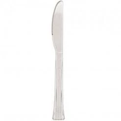 Lillian Tablesettings Extra Strong Quality Premium Clear Plastic Knives
