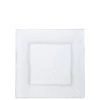 Lillian Tablesettings Square Plastic Dinner Plates Clear 6.5" Elegant Plates