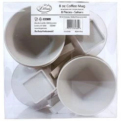 Clearance Sale SALE Lillian Tablesettings Coffee Mugs Set Sahara 8 Oz 8ct