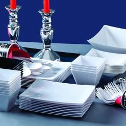 Lillian Tablesettings Serving Clear Tray, 12X18" Inches Elegant Trays