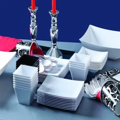 Lillian Tablesettings Serving Tray Pearl 9X13