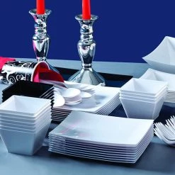 Lillian Tablesettings Serving Tray Clear 9X13" Elegant Trays