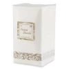 Blue Sky Linen Napkins Gold Border